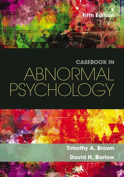 Casebook in Abnormal Psychology cover