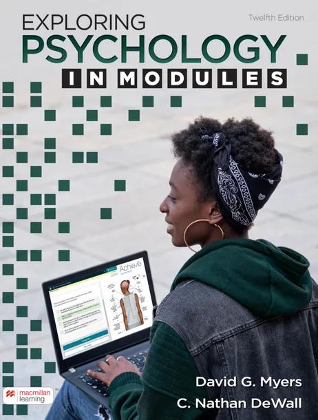 Exploring Psychology in Modules cover