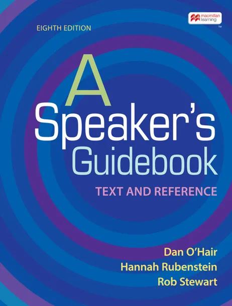 A Speaker's Guidebook cover