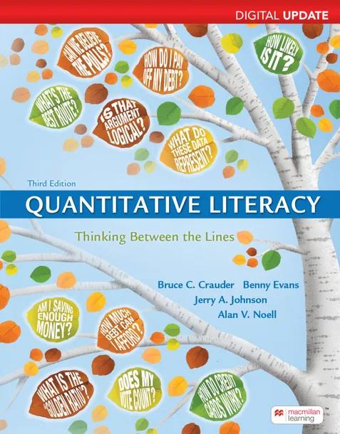 Quantitative Literacy, Digital Update