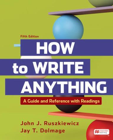 How to Write Anything with Readings