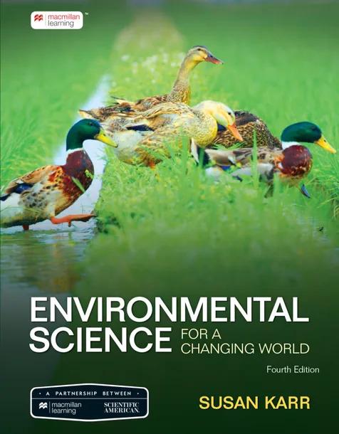 Scientific American Environmental Science for a Changing World cover