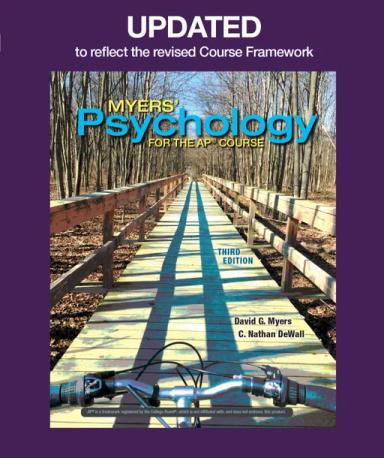 Updated Myers' Psychology for AP® Course