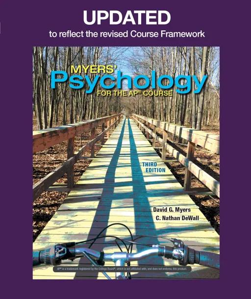 Updated Myers' Psychology for AP® Course cover