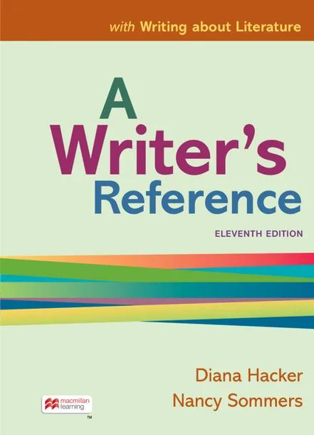 A Writer's Reference with Writing about Literature cover