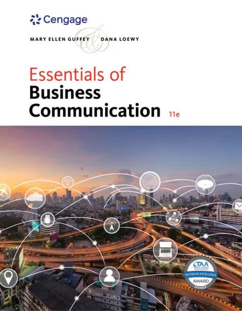 Essentials of Business Communication cover