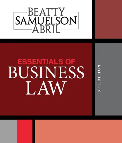 Essentials of Business Law cover