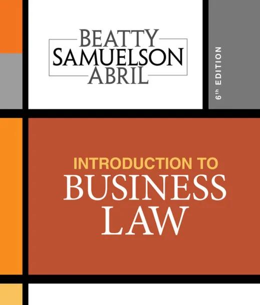 Introduction to Business Law cover