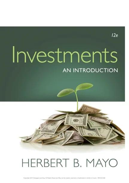 Investments: An Introduction cover
