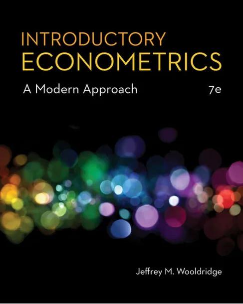 Introductory Econometrics: A Modern Approach cover