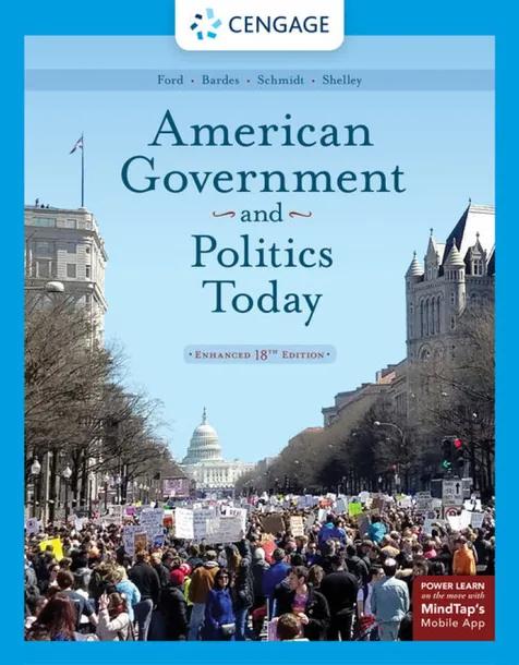 American Government and Politics Today, Enhanced cover