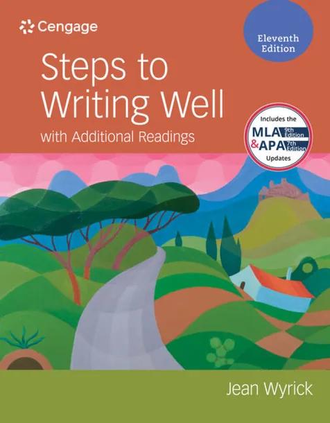 Steps to Writing Well with Additional Readings (w/ MLA9E Updates) cover