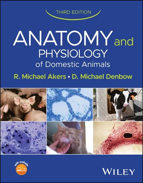Anatomy and Physiology of Domestic Animals cover