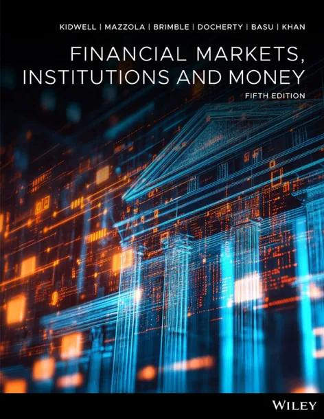 Financial markets, institutions and money cover