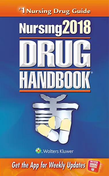 Nursing2018 Drug Handbook cover