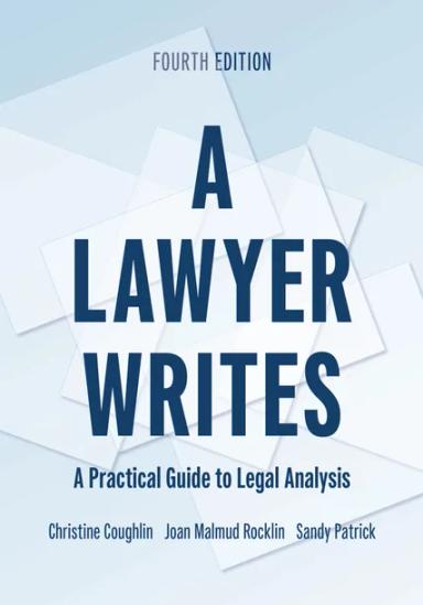 A Lawyer Writes