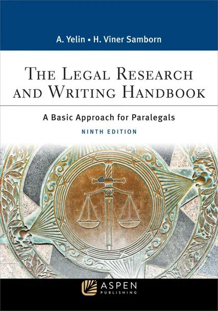 Legal Research and Writing Handbook cover