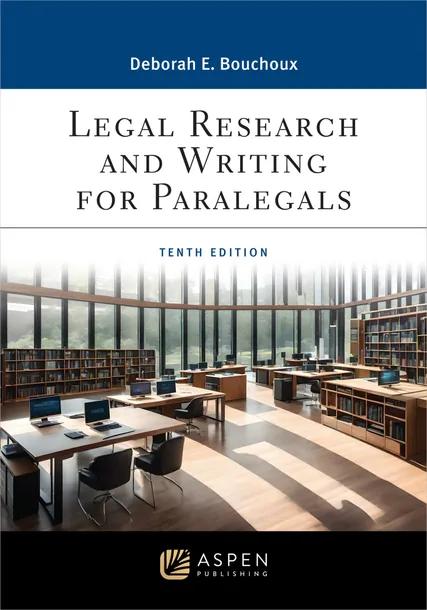 Legal Research and Writing for Paralegals cover