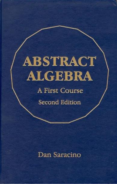 Abstract Algebra cover