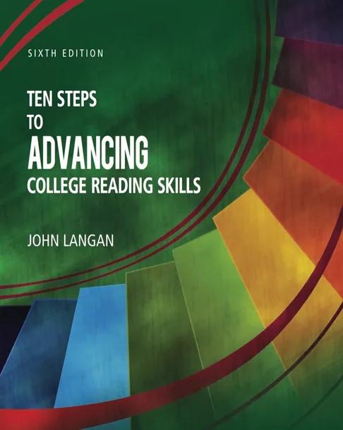Ten Steps to Advancing College Reading Skills cover