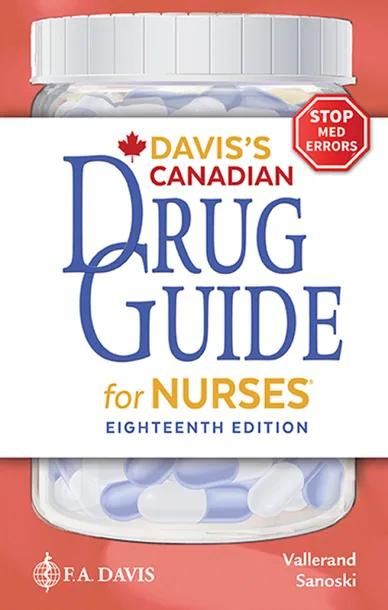 Davis's Canadian Drug Guide for Nurses cover