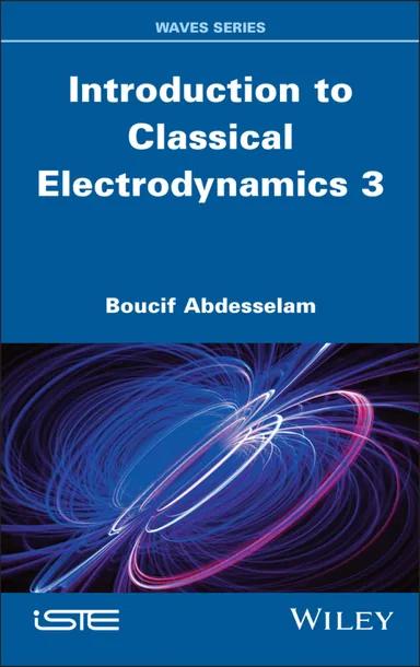 Introduction to Classical Electrodynamics 3 cover
