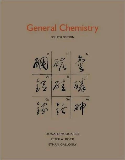 General Chemistry cover