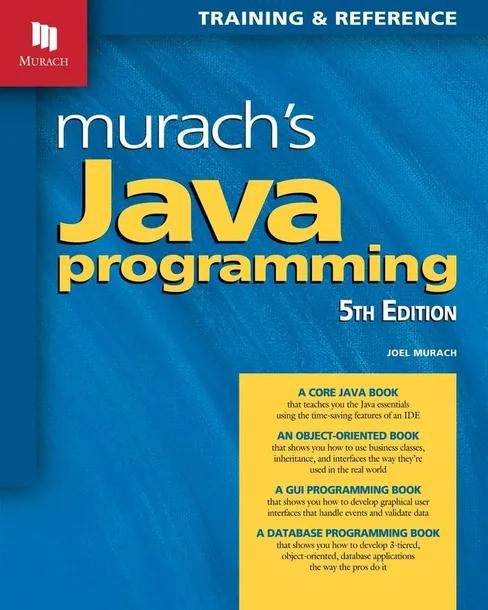 Murach's Java Programming cover