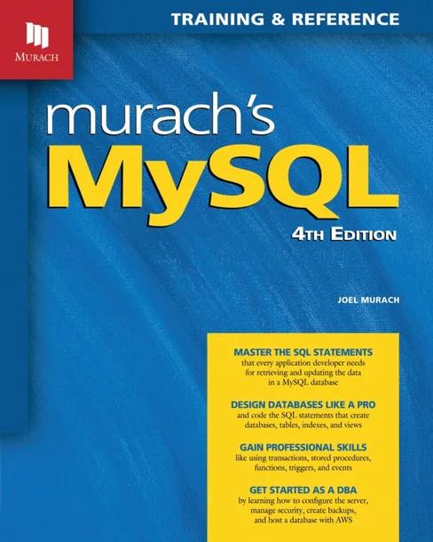 Murach's MySQL cover