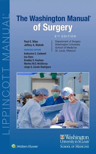 The Washington Manual of Surgery cover
