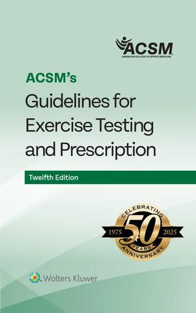 ACSM's Guidelines for Exercise Testing and Prescription cover