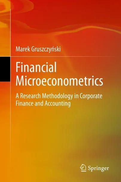 Financial Microeconometrics cover