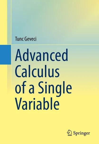 Advanced Calculus of a Single Variable cover