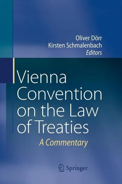 Vienna Convention on the Law of Treaties cover
