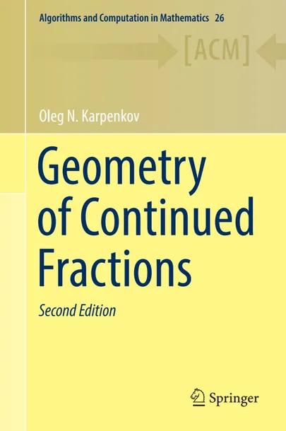 Geometry of Continued Fractions cover
