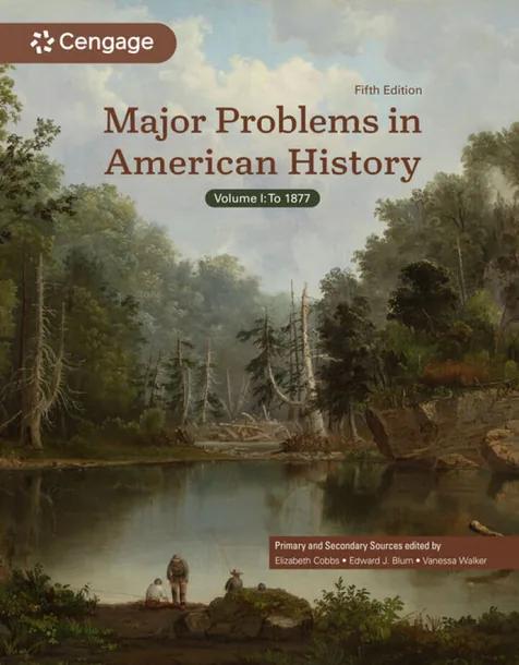 Major Problems in American History, Volume I cover