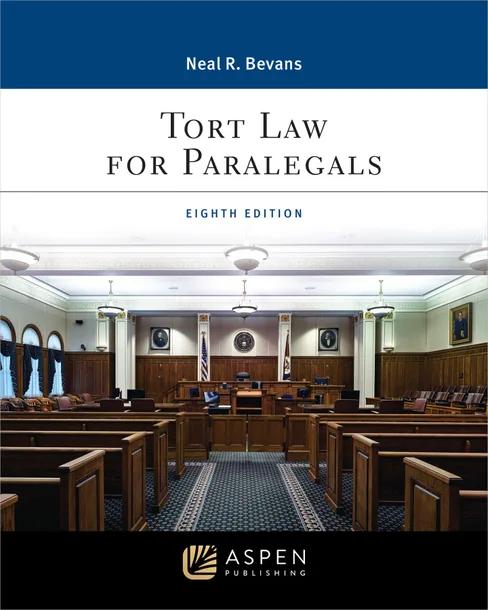Tort Law for Paralegals