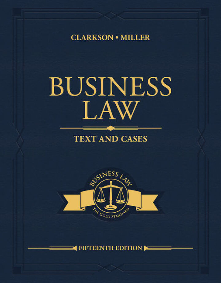 Business Law: Text and Cases