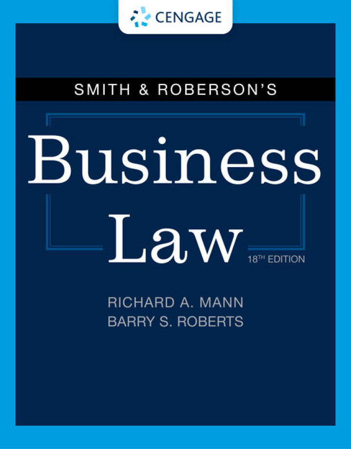 Smith & Roberson's Business Law cover