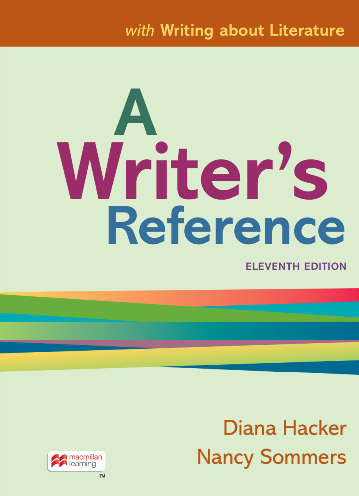 A Writer's Reference with Writing about Literature cover
