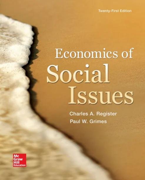 Economics of Social Issues cover