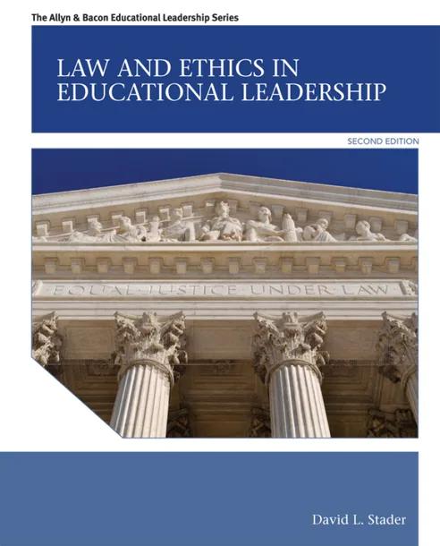 Law and Ethics in Educational Leadership cover