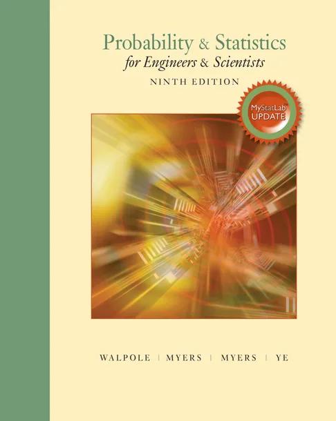 Probability & Statistics for Engineers & Scientists cover