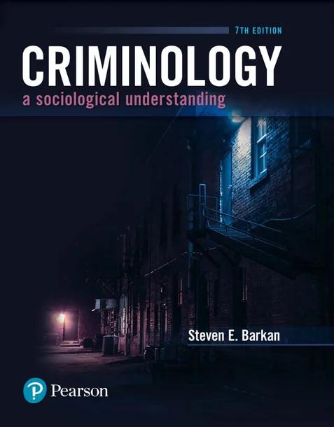 Criminology cover