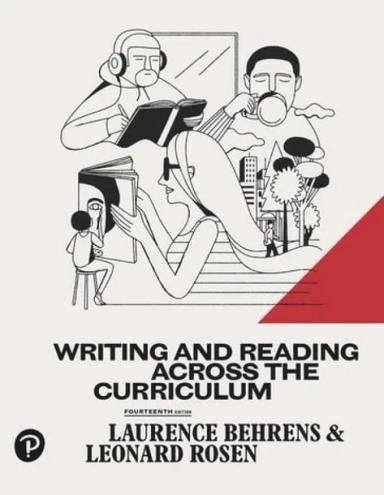 Writing and Reading Across the Curriculum