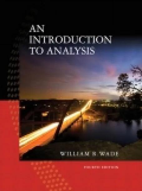 An Introduction to Analysis (Pearson+) cover
