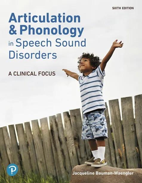 Articulation and Phonology in Speech Sound Disorders cover