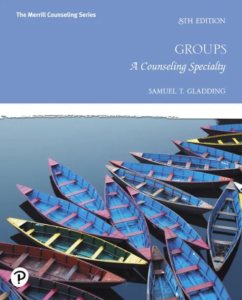 Groups: A Counseling Specialty cover