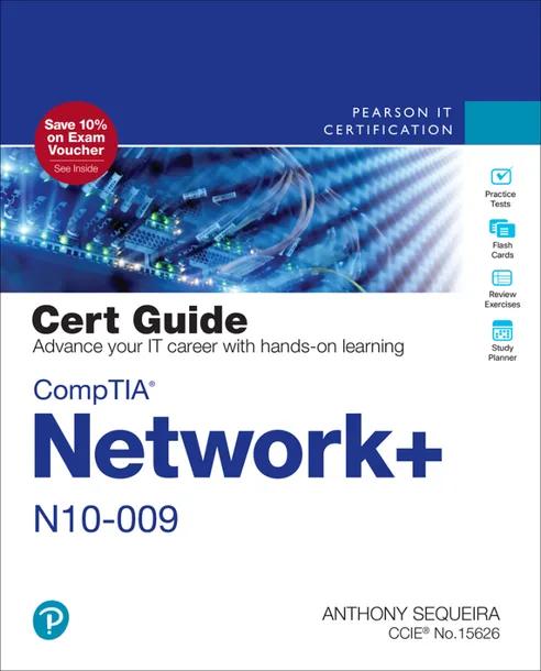 CompTIA Network+ N10-009 Cert Guide cover