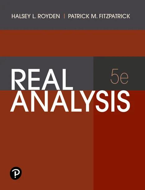 Real Analysis cover